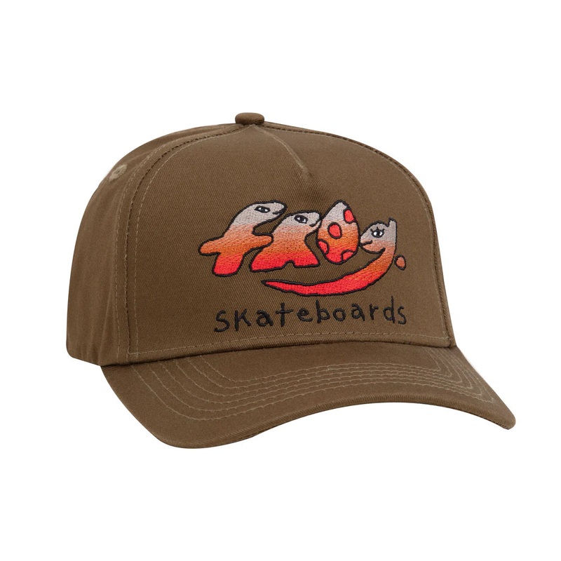 Frog Dino Logo 5-Panel (Olive) OS