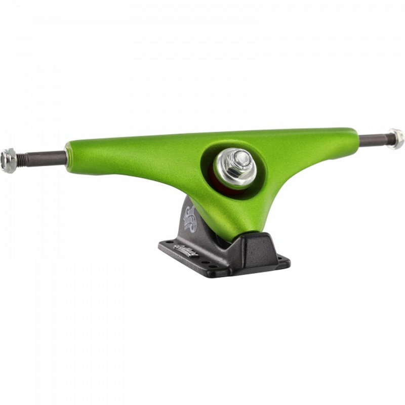Gullwing Charger 10.0″ Lime/Black Longboard Trucks | Set of 2