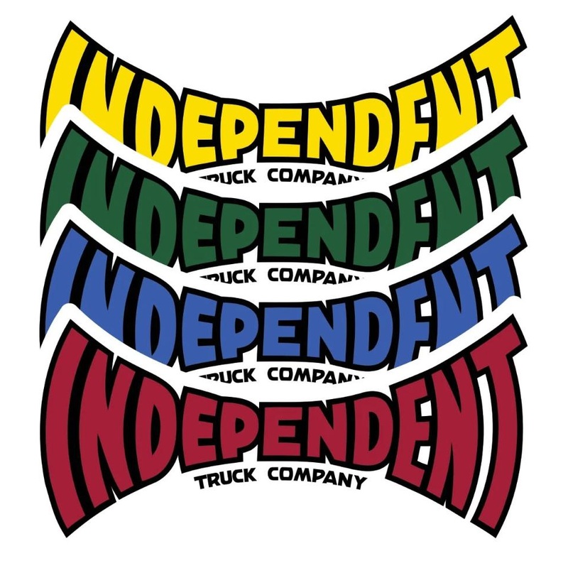 Independent “Span” Sticker Green