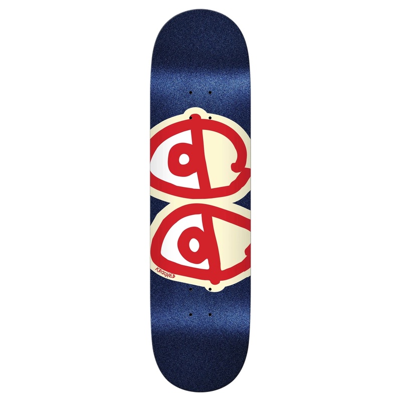 Krooked Team Eyes Easyrider Deck 8.5