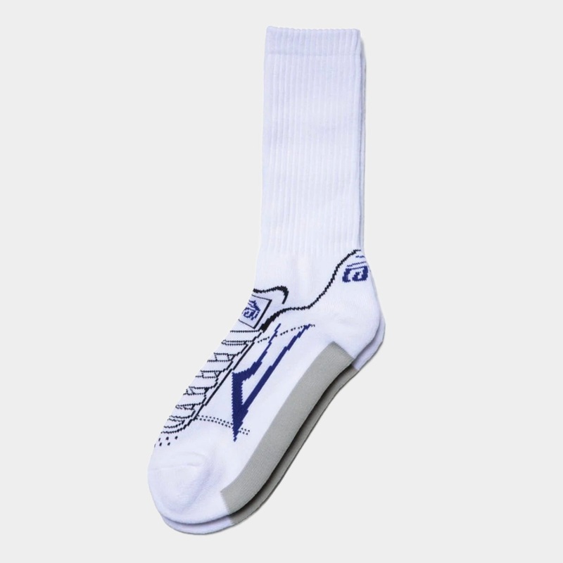 Lakai Manchester Crew Socks – White