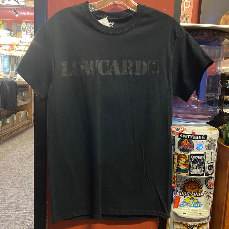 Low Card “Blackout” Card T-Shirt Small Small