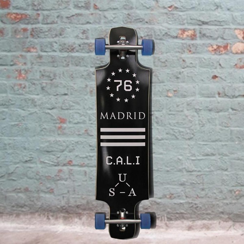 Madrid BLK Maniac Freeride 39″ Drop Through Longboard Complete