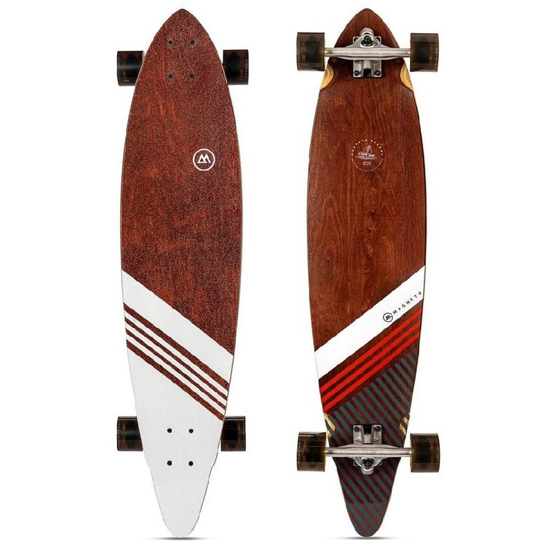 Magneto Boards Stinger 40″ Pintail Longboard Complete