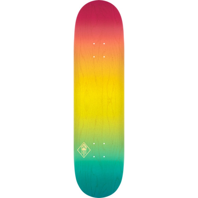 Mini Logo Watchtower Fade Skateboard Deck Colby 8.25