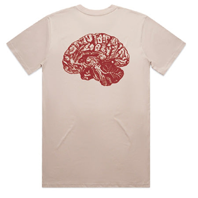 Motor Lobby Brain T Shirt Not White Large