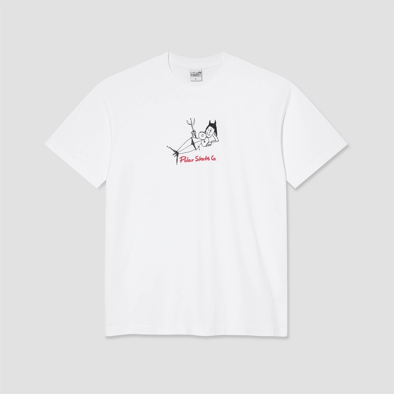 Polar Devil Woman T-Shirt White X-Small
