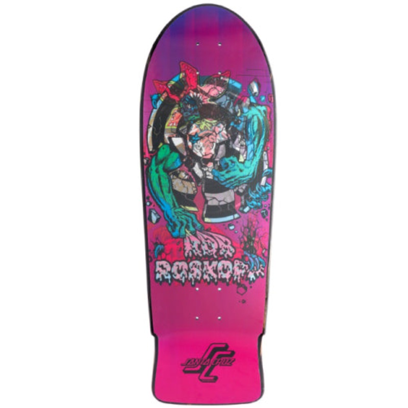 Santa Cruz X Stranger Things Roskopp Demogorgon Shaped Skateboard Deck 10.25″ 10.25″