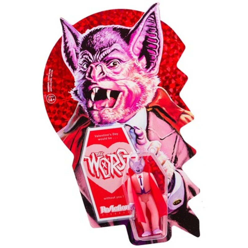 Super7 “The Worst” Valentine’s Batula Glow-In-The-Dark Figure