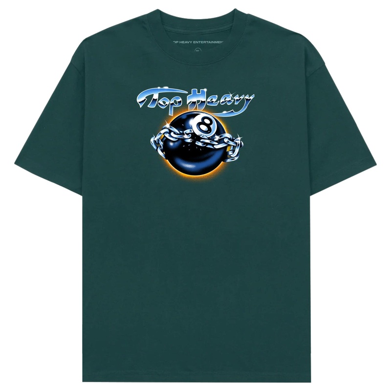 Top Heavy 8 Balled Tee Forest M