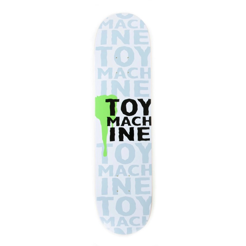 Toy Machine Drip Deck White – 8″ 8″
