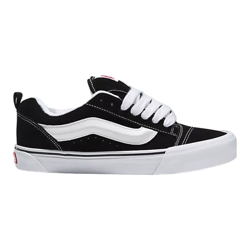 Vans Knu Skool Black/White Mens Sizing 3.5