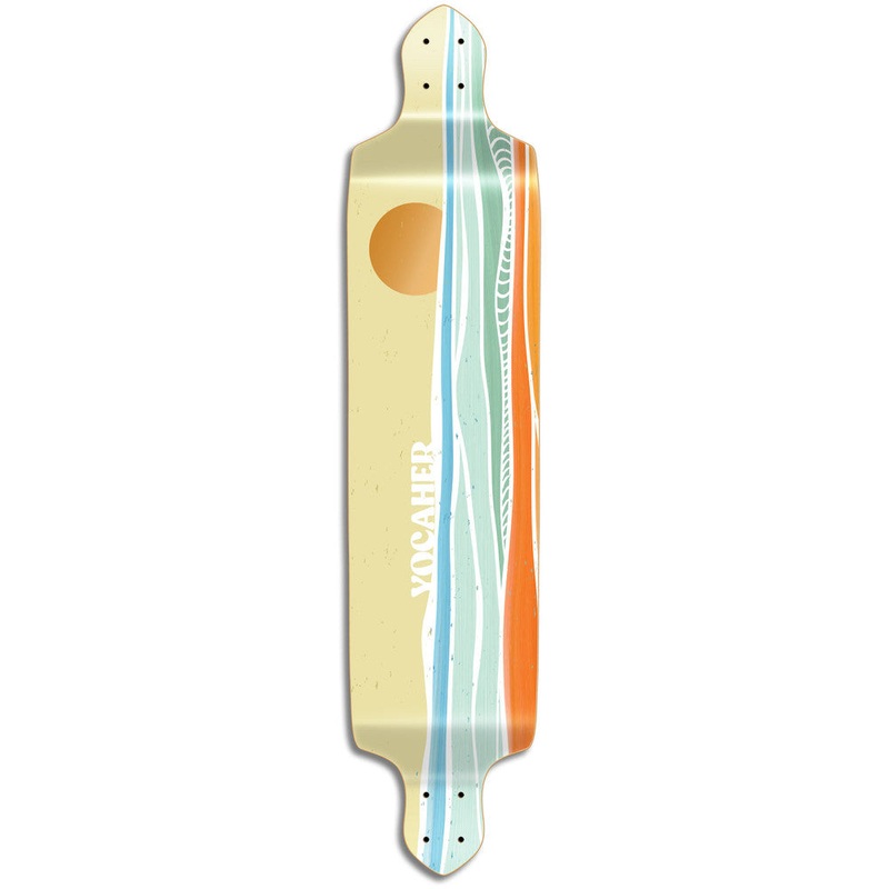 Yocaher Horizon Day 41.25″ Drop Down Longboard Deck
