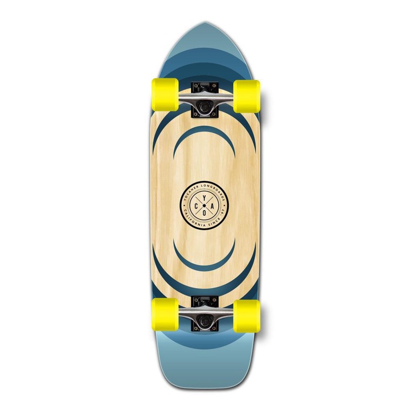 Yocaher Old School Longboard Complete – Earth Series – Ripple Complete