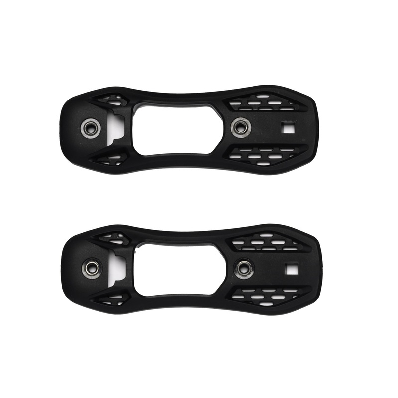 Acacia Black Toe Strap Pair S/M
