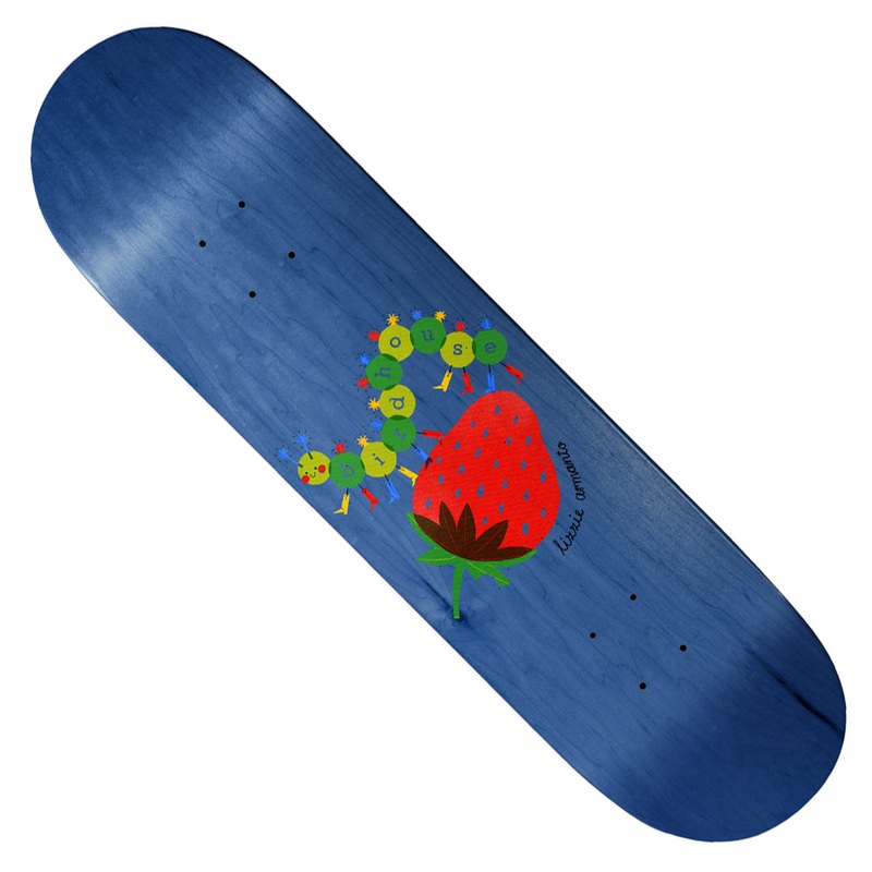 Birdhouse Lizzie Armanto Strawb Deck Assorted Woodgrain 8.25 x 31.875 WB:14.25