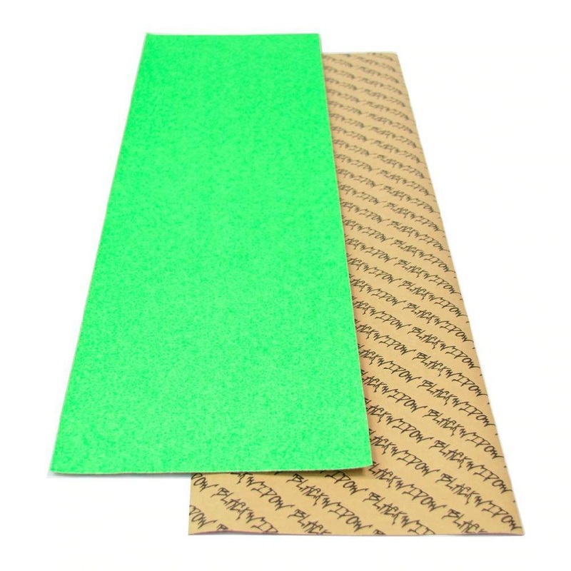 Black Widow Neon Green Longboard Skateboard 9″x 33″ Griptape Sheet