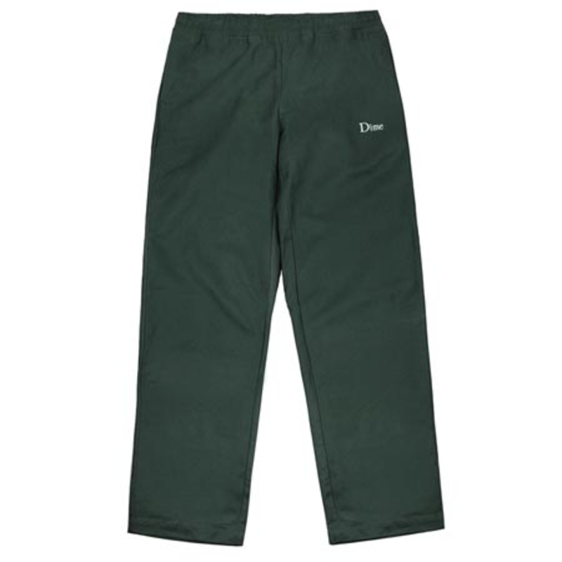 Dime Twill Pants Green Large
