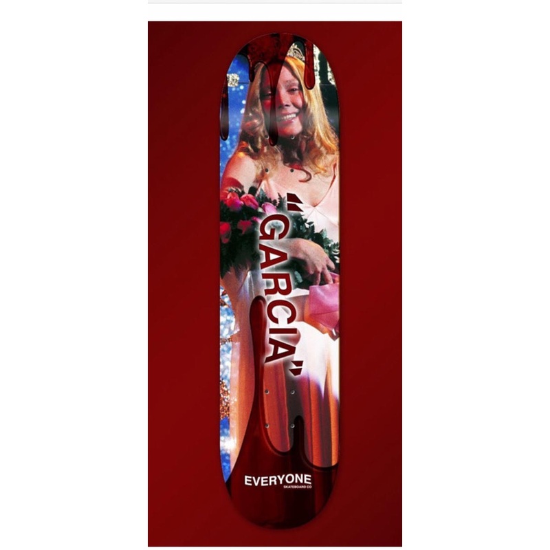 Everyone Skateboard Co Al Garcia “Carrie” LTD Hand #’d Skateboard Deck