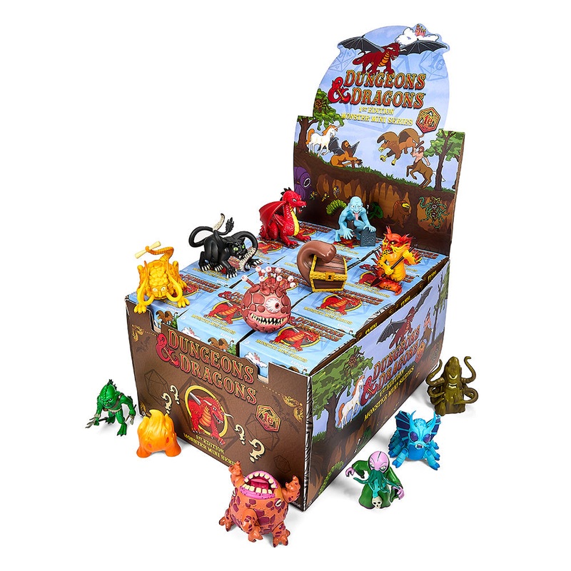KIDROBOT x DUNGEONS & DRAGONS MONSTERS 3″ VINYL MINI SERIES 1