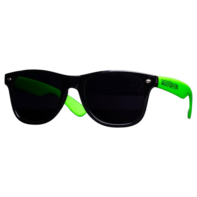 Krooked Eyes Sunglasses Green One Size Fits All