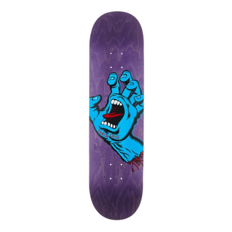 SANTA CRUZ SCREAMING HAND DECK 8.375″ 8.375