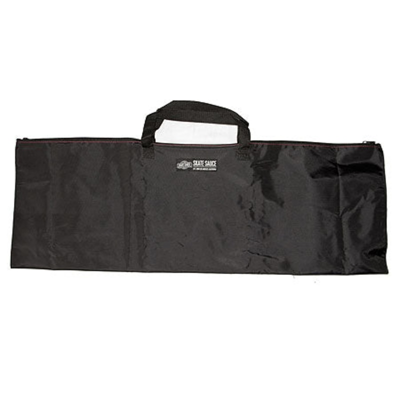 Skate Sauce Weatherproof Packable Skateboard Bag Black 34 x 12