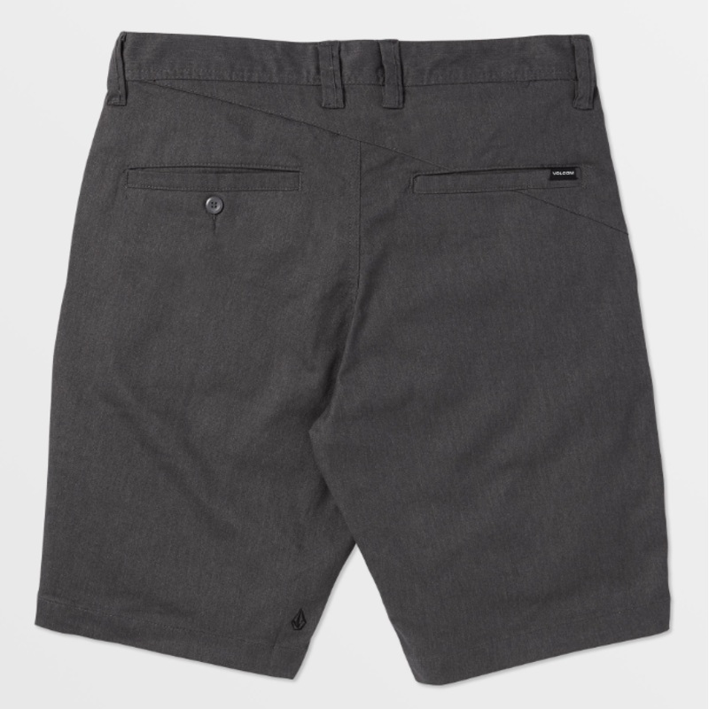 Volcom Frickin Modern Stretch Shorts – Charcoal Heather 30 Charcoal Heather