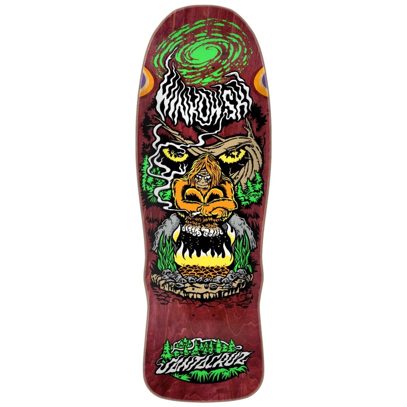 WINKOWSKI BIGFOOT SHAPED 10.35 SANTA CRUZ DECK
