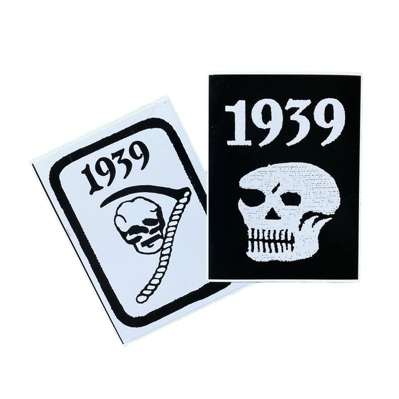 1939 Skateboards Sticker Pack (2 Count)