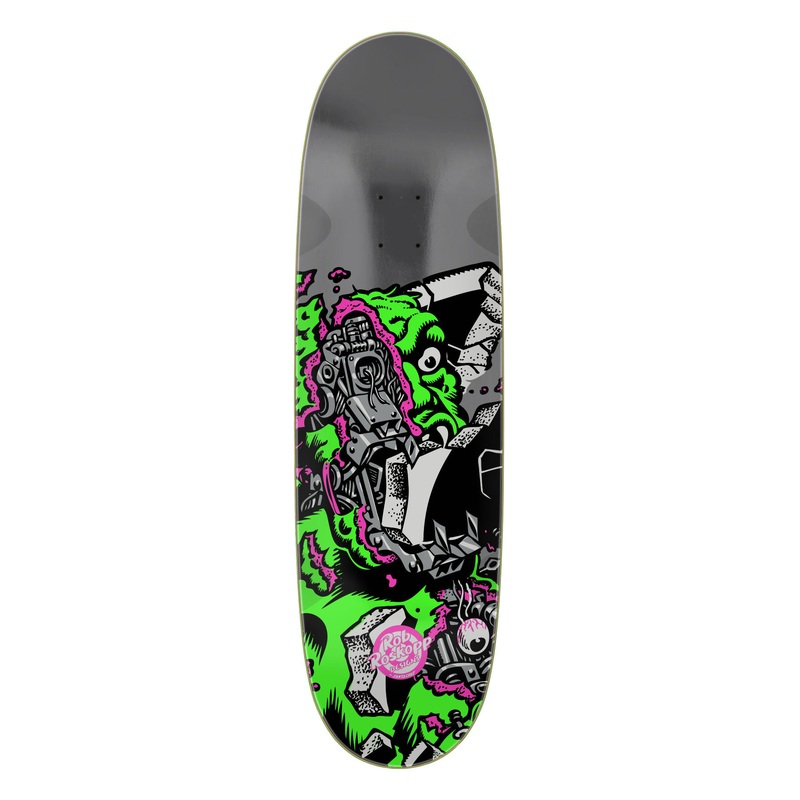 9.00in Roskopp Macro VX Santa Cruz Egg Skateboard Deck No Color 9.00in x 32.00in