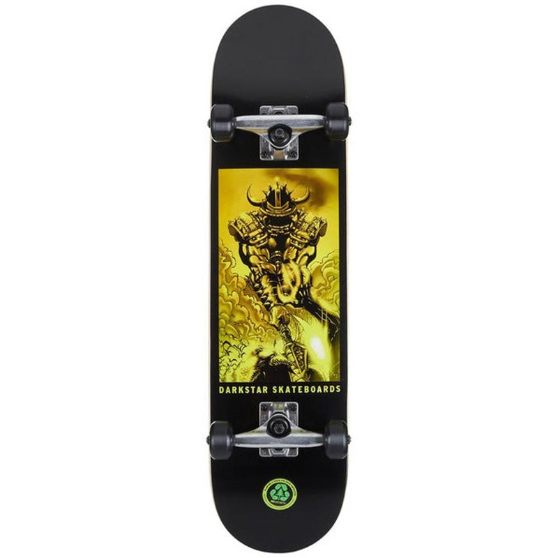 Darkstar Molten Lime Fade First Push 7.75″ Skateboard Complete