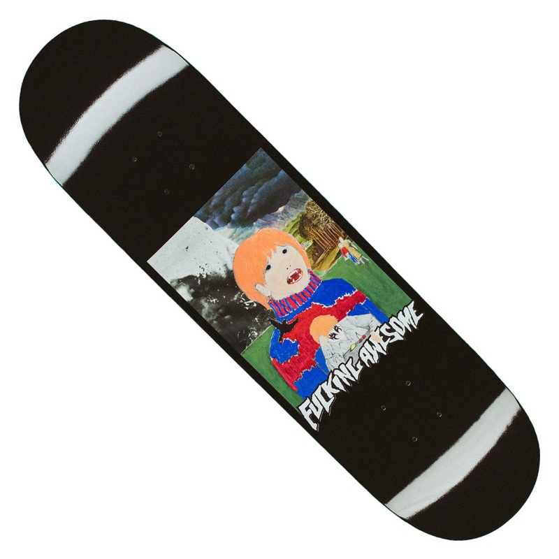 Fucking Awesome Aidan Mackey Painted 2024 Deck Black 8.44 x 31.89 WB:14.19