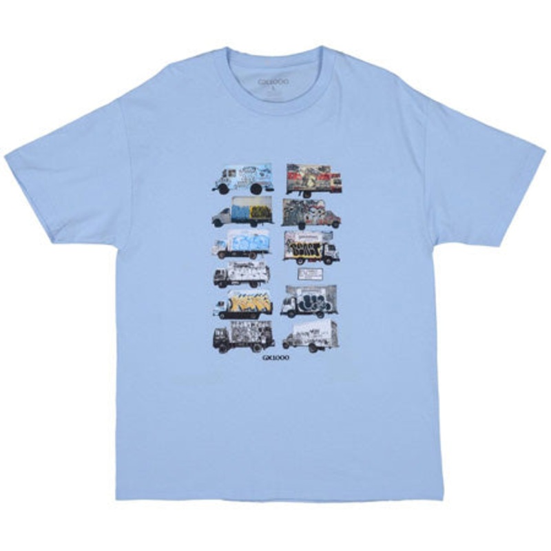 GX1000 Box Truck T Shirt Powder Blue Small