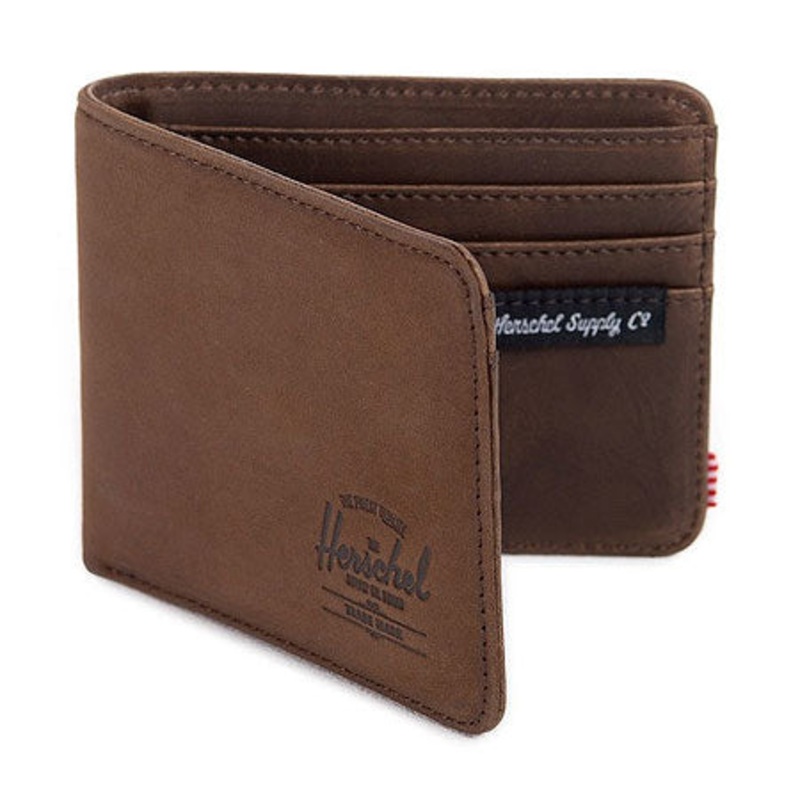 Herschel Supply Co. Hank Leather Wallet Tan One size fits all