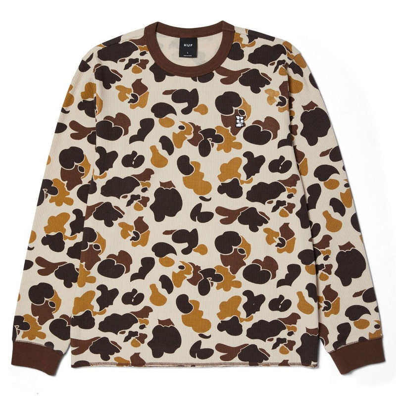 HUF Shrader Thermal L/S Duck Camo M