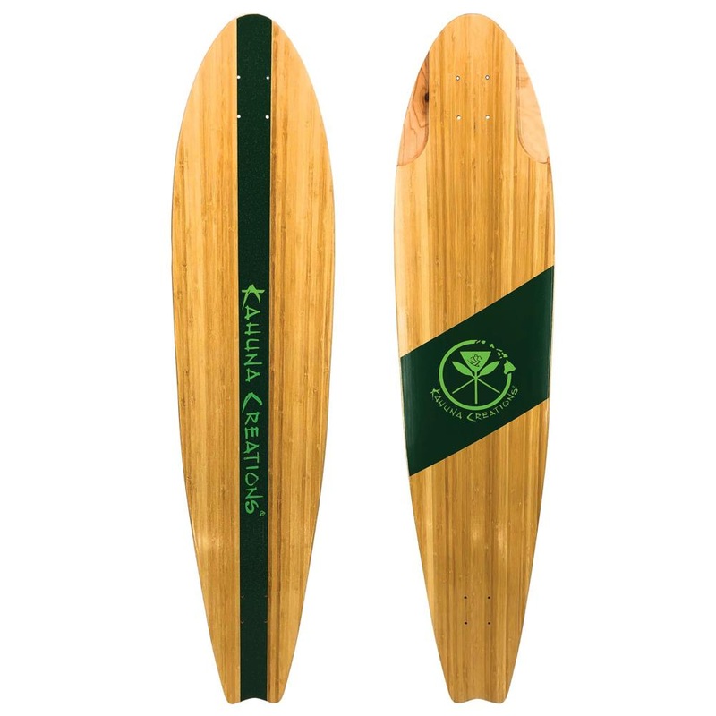 Kahuna Creations Pohaku Bamboo 46″ Longboard Deck Deck