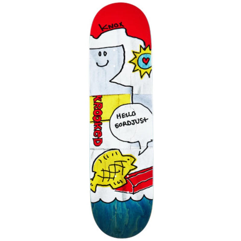 Krooked Knox Gordjust Skateboard Deck 8.5″ 8.5″