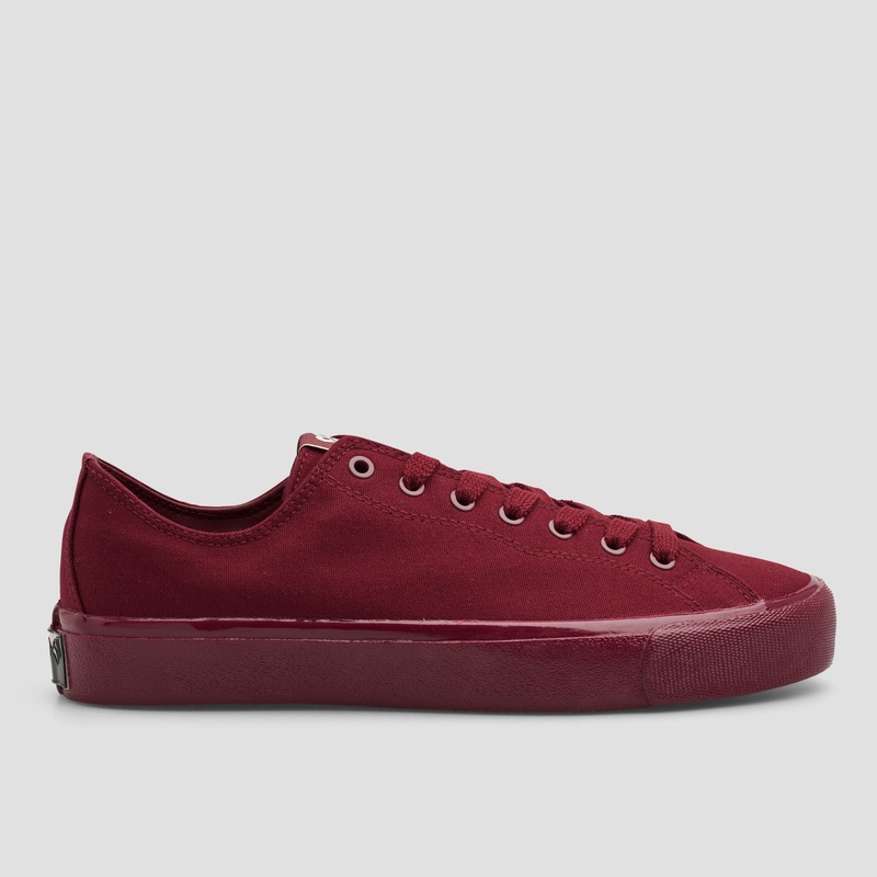 Last Resort AB VM003 Canvas LO Skate Shoes Full Oxblood UK4
