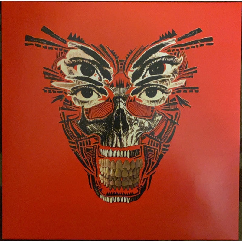 New Primals  Horse Girl Energy Yellow Opaque/Red Translucent Split W/ Green & Black Splatter Color Vinyl LP Record