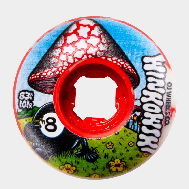 OJ – 53mm – Erick Winkowski Mushroom Elite Wheels – White 53mm