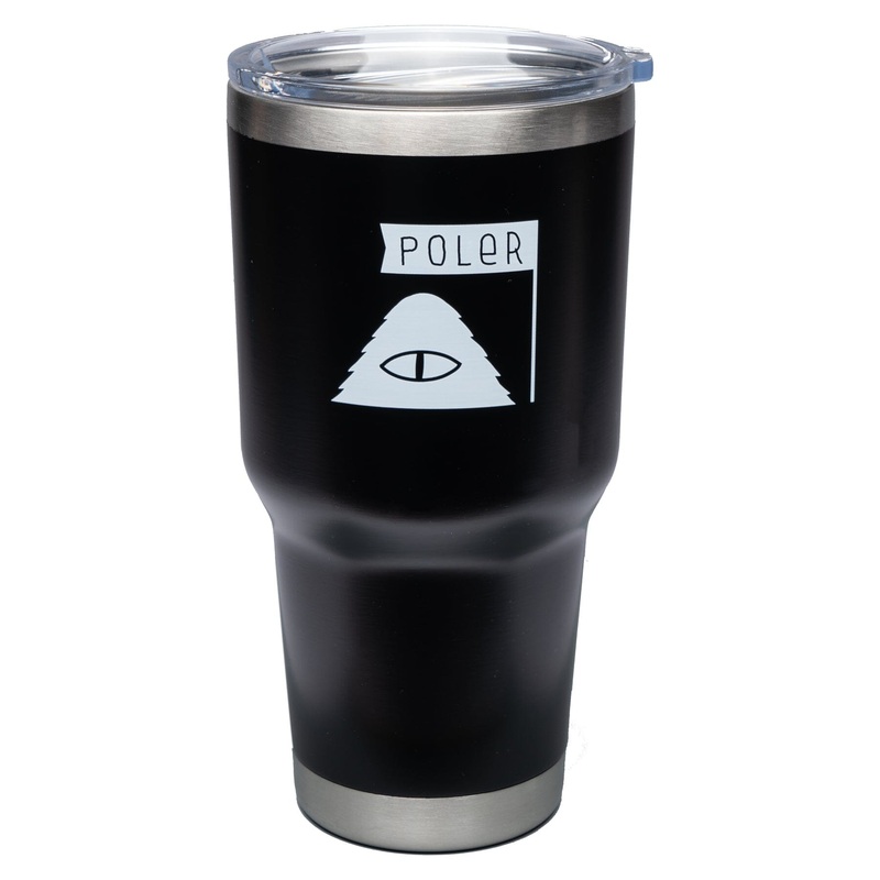 Poler 30oz Stainless Tumbler Fossil Fuel