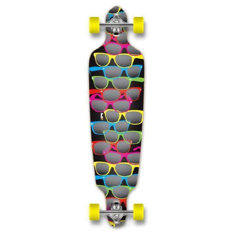 Punked Shades Drop Through 40″ Longboard Complete