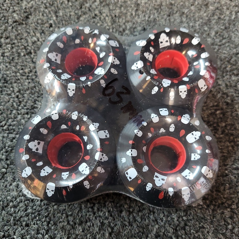 Rainskates Black Rain wheels  63mm 101a – BLACK