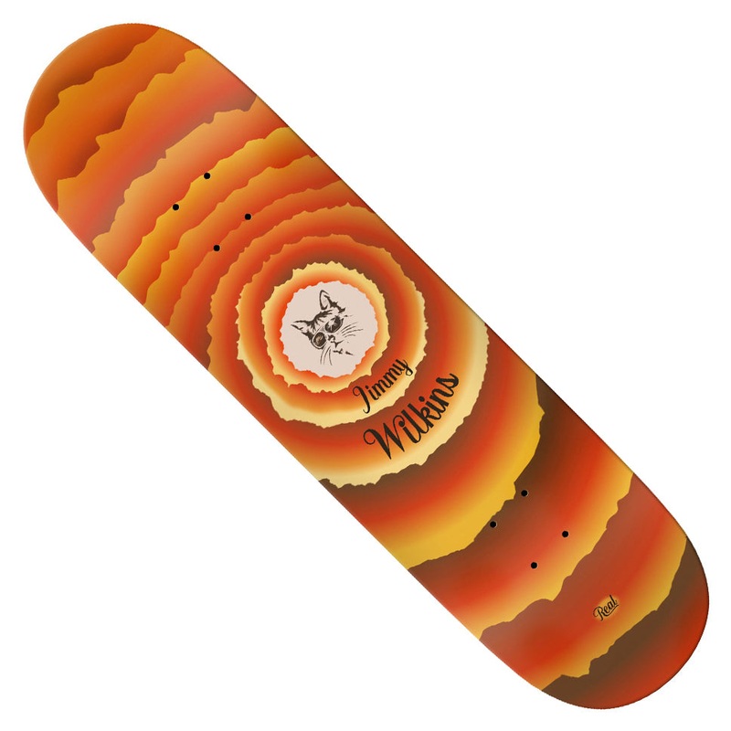 Real Jimmy Wilkins Key of Life Deck Orange 8.5 x 31.8 WB:14.25