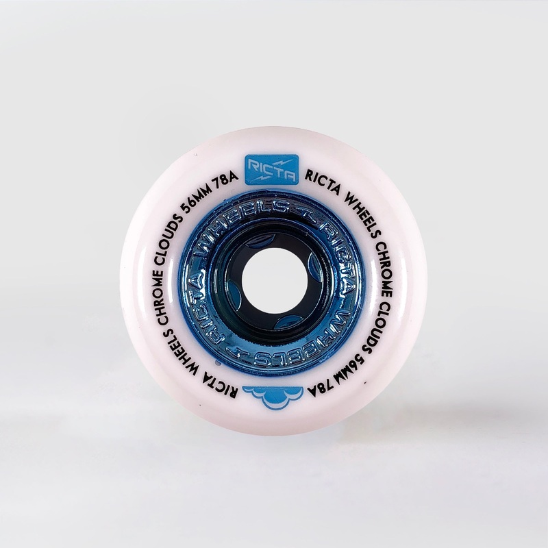 Ricta Wheels – 56mm – Chrome Clouds 78a – Blue