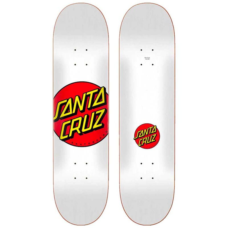 Santa Cruz Classic Dot Skateboard Deck 8.0″ Deck Only 8.0