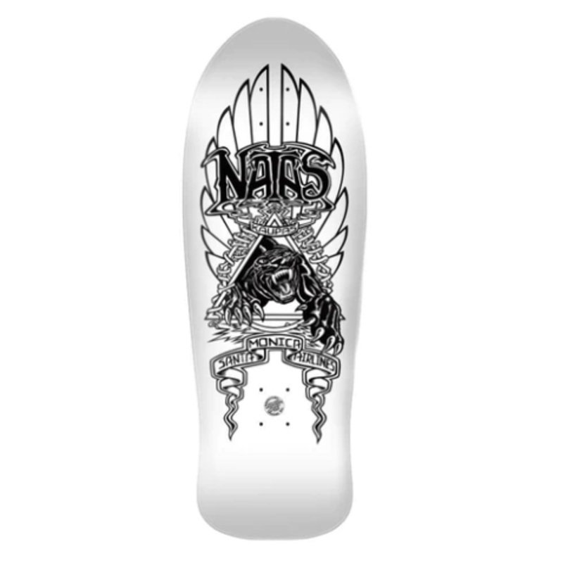 Santa Cruz Natas Panther 2 My Colorway Reissue Deck 10.538 in 10.538 X 30.14 in