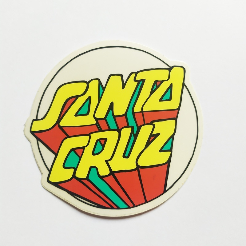 Santa Cruz – Stroll Dot Skateboard Sticker
