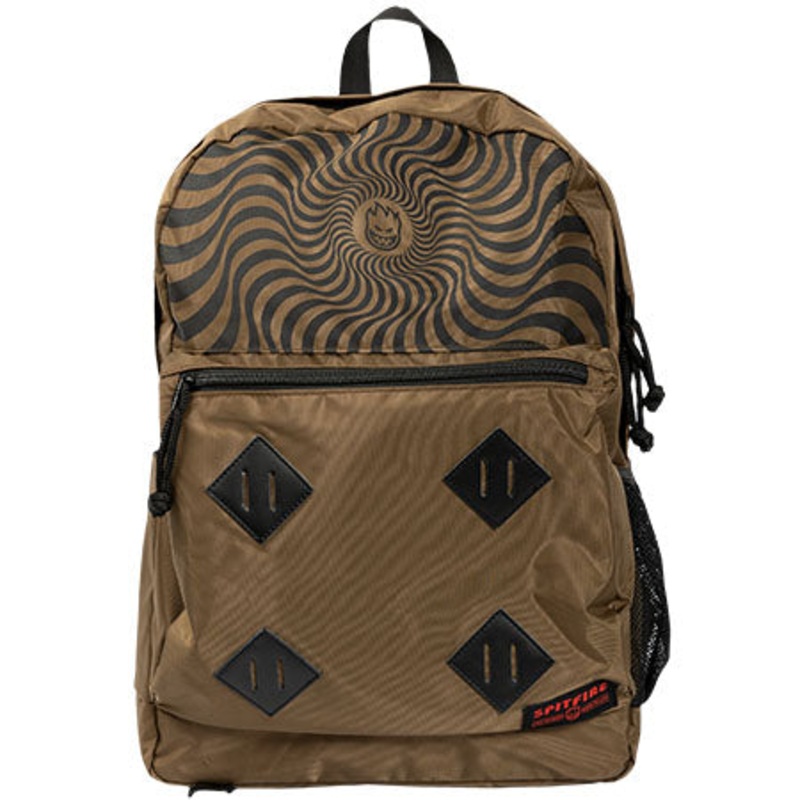 Spitfire Bighead Swirl Backpack Brown/ Black One size fits all